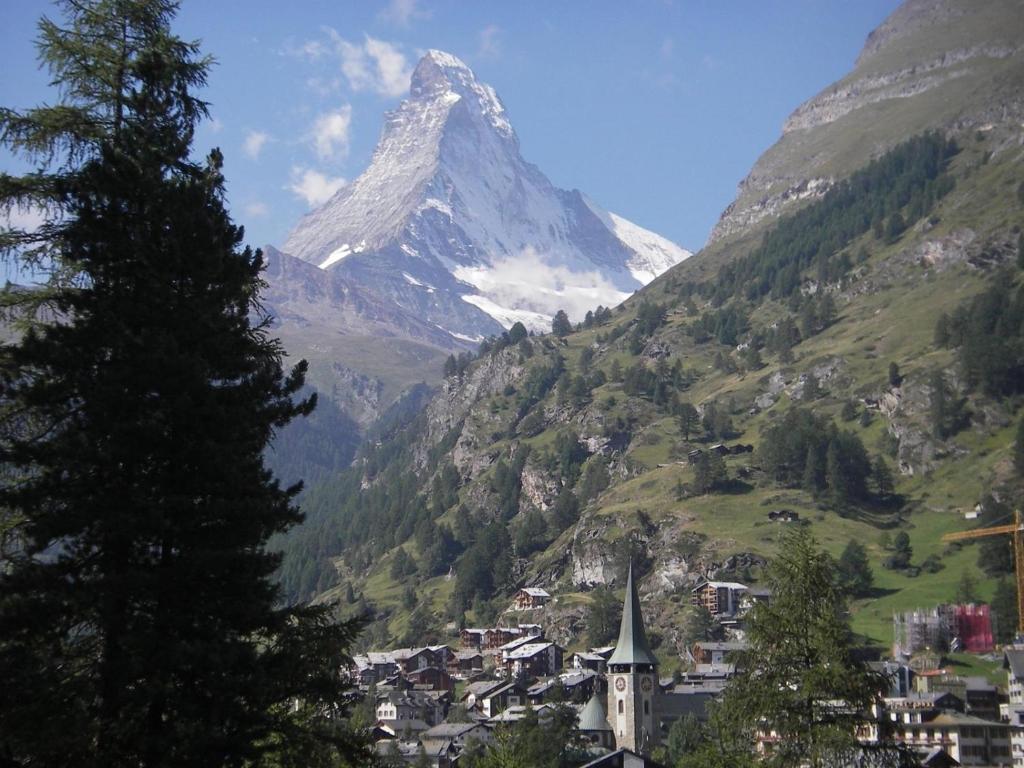 Haus Oasis Daire Zermatt Oda fotoğraf